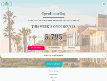 Tablet Screenshot of openhouseday.com